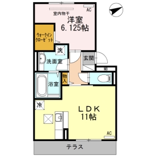 ベラビスタS 間取り